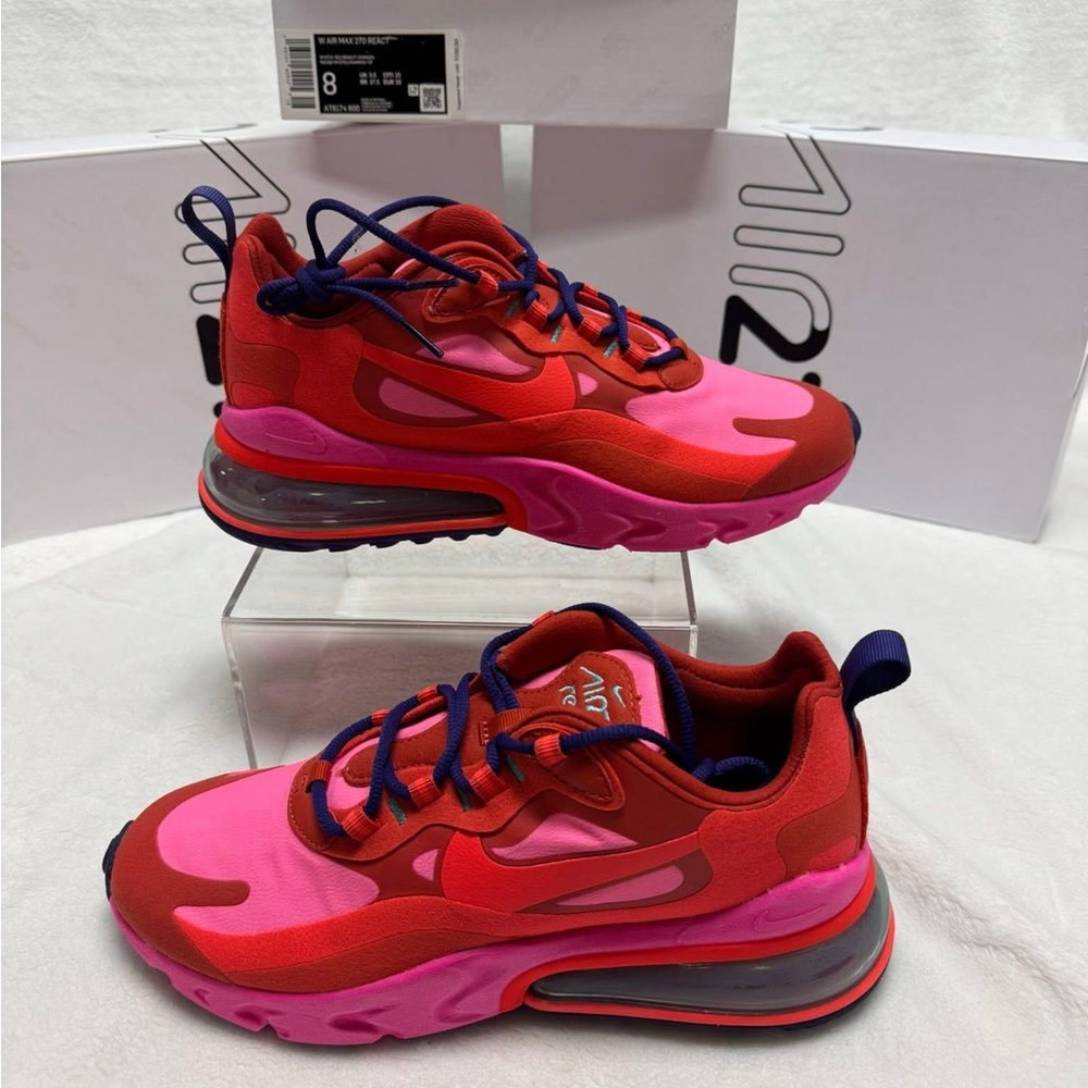 Nike Red and Pink Athletic Shoes